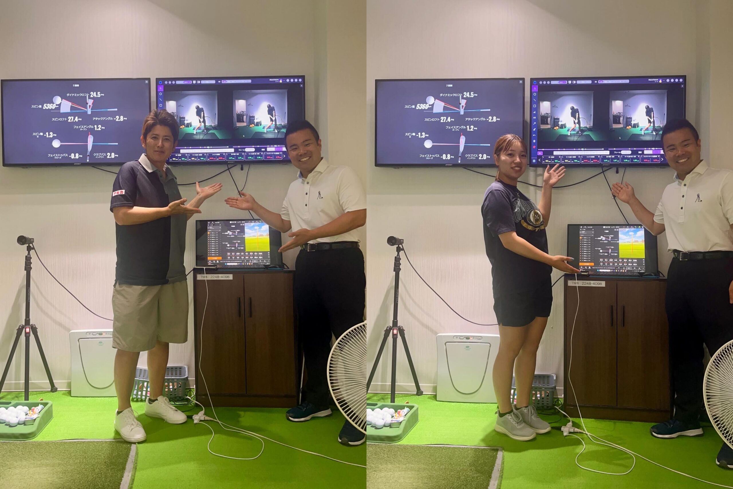 天沼 知恵子プロと早川 夏未選手がご来店されました！