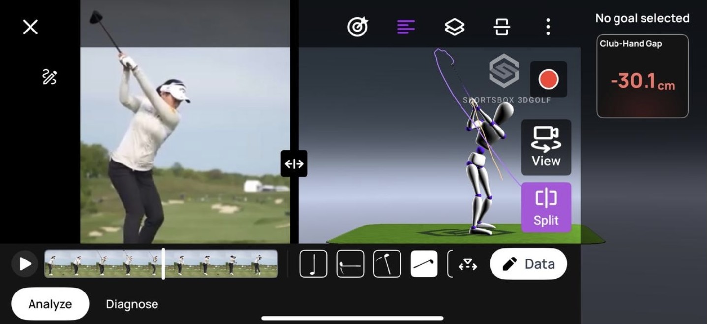 みんなのゴルフダイジェスト様で掲載されました！ジーノ・ティティクルの後方からのドライバースウィングをSPORTSBOX AIで分析